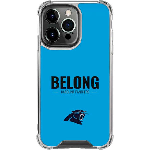 NFL Carolina Panthers Team Motto iPhone 16 Pro Clear Case